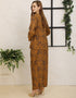 BAJU KURUNG KEDAH FIONA (GOLDEN BROWN)